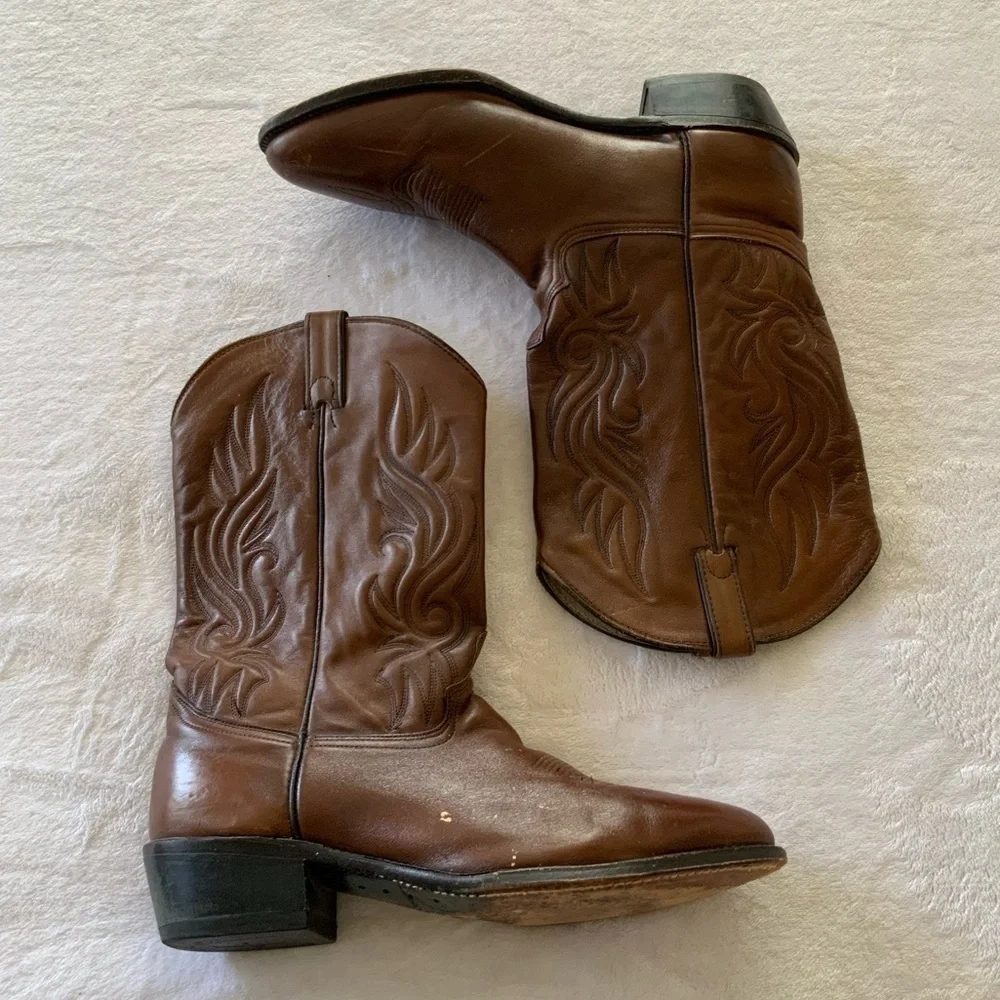 Abilene boot co. men's western boots - Picture 2 of 10
